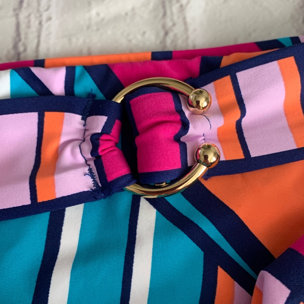 NWOT Trina Turk high waist bikini bottoms - Picture 5 of 8